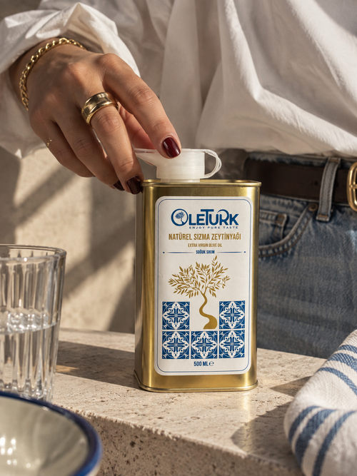 OleTurk Extra Virgin Olive Oil Refill — 500 ml Tin