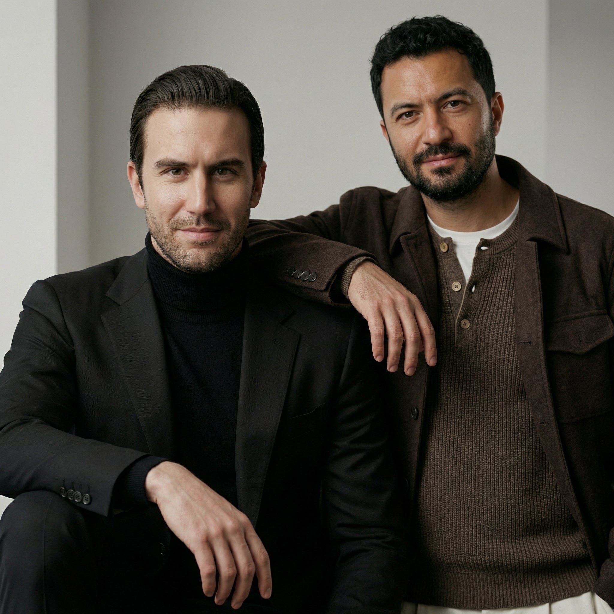 OleTurk kurucuları Doğa ve Volkan zeytinyağı markası