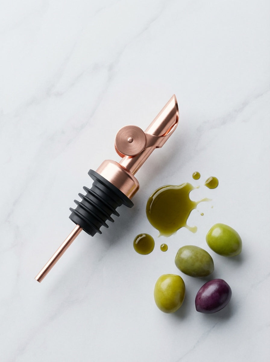 zeytinyağı şişe ağzı otomatik kapanan dökücü aparat OleTurk